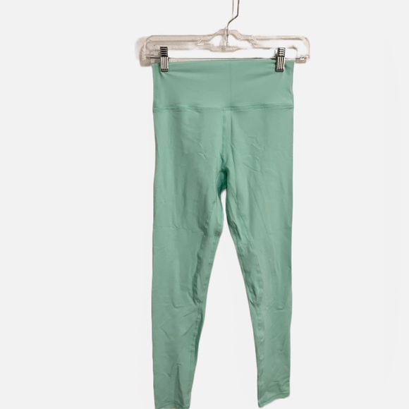 Til You Collapse Teal Blue leggings - Picture 1 of 5